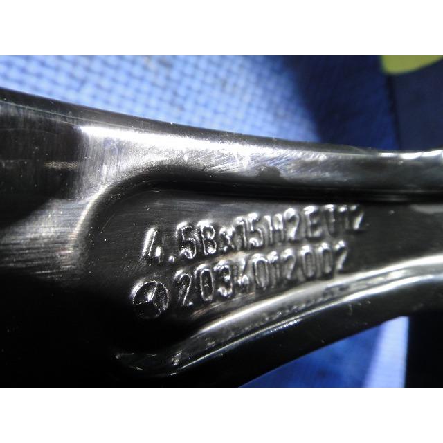 メルセデス ベンツ SLK R170 等 純正 スペア タイヤ 165/15　品番 2034012002  [0011] |  | 04