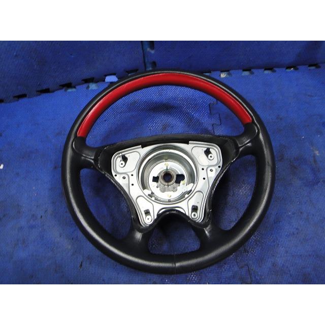 メルセデス ベンツ SLK R170 等 純正 ステアリング ハンドル 赤