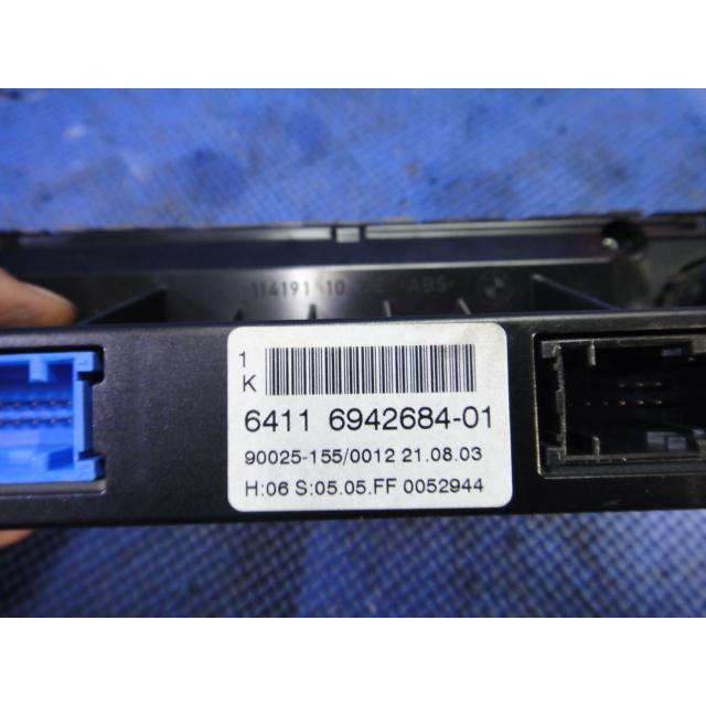 BMW E60 E61 525i 545i 等  A/C エアコン スイッチ パネル　品番 6942684  [0126] |  | 01