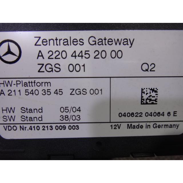 メルセデス ベンツ  SL500 R230 等  モジュール セントラルゲートウェイ 品番 2204452000【0225】 |  | 01