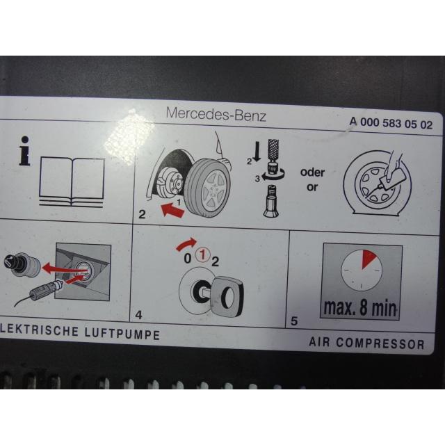 メルセデス ベンツ  SL500 R230 等 純正 エアー ポンプ  エアポンプ 品番 0005830502 【0225】 |  | 02