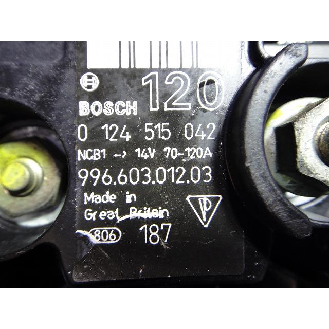 ポルシェ ボクスター 986  純正 オルタネーター  品番 99660301203   0124515042  【0429】 |  | 03