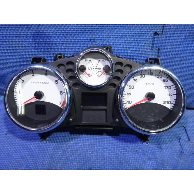 プジョー 207 CC A7C5F01 等 スピード メーター パネル 9666818980   [0484] | 