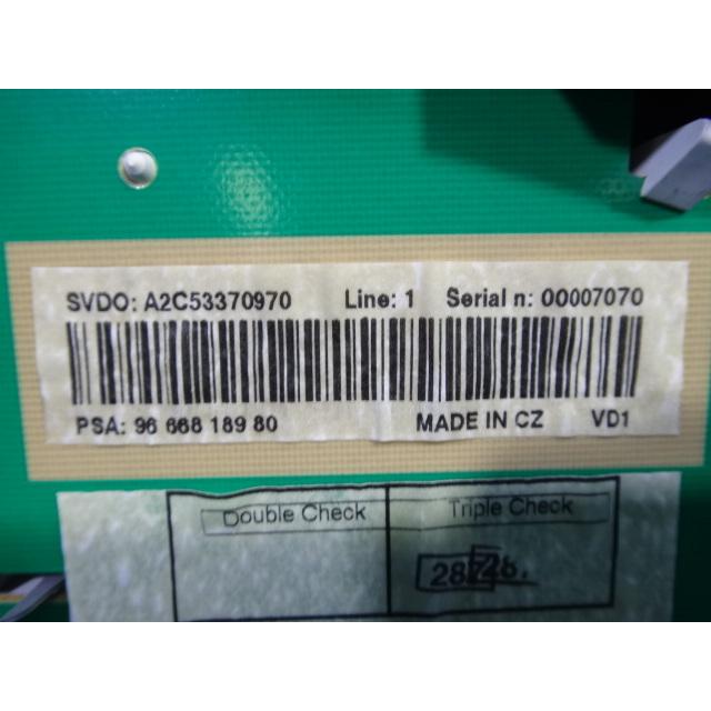 プジョー 207 CC A7C5F01 等 スピード メーター パネル 9666818980   [0484] |  | 02