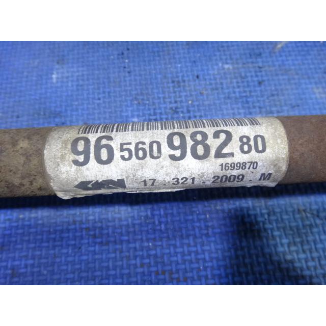 プジョー 207 CC A7C5F01 等 左 フロント ドライブシャフト 品番 9656098280   [0484] |  | 03