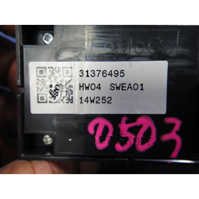 Volvo ボルボ V70 BB系 等 フロント 運転席　パワーウィンドウ スイッチ 品番 31376495　[0503] |  | 02