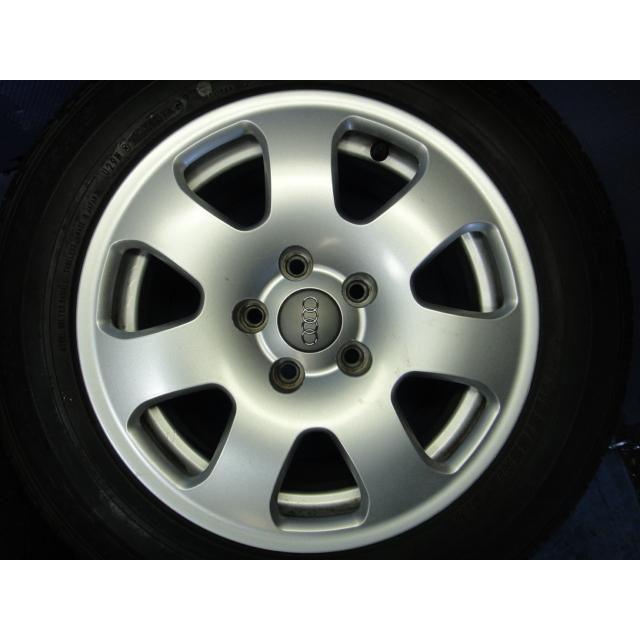 アウディ A4 8EALT 純正 アルミ ホイール　タイヤ 195/65/15　ダンロップ　ルマンLM704　9部山Ｘ4本　[0649] |  | 08