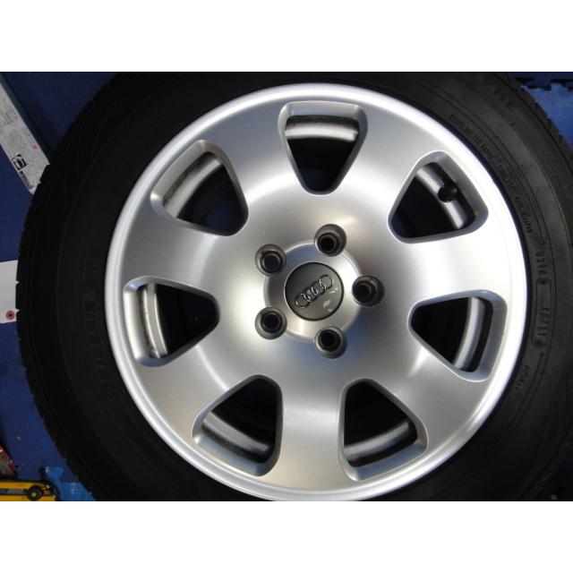 アウディ A4 8EALT 純正 アルミ ホイール　タイヤ 195/65/15　ダンロップ　ルマンLM704　9部山Ｘ4本　[0649] |  | 09