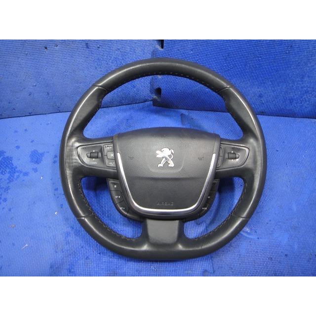 プジョー 508 W2W5F02 W2系 等  純正 ステアリング ハンドル  [0721] | 