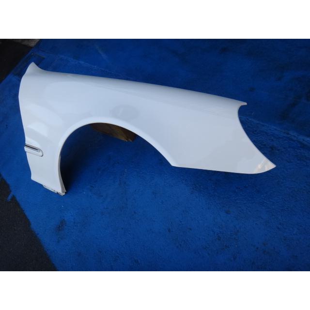 ベンツ  W220 S320 S350 S500 等 右 フロント フェンダー  960/アラバスタ ホワイト  [0729] |  | 02