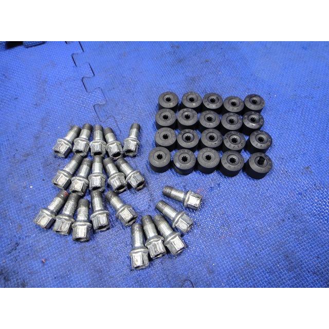 VW ザ ビートル 16CBZ 等 純正 ホイール ボルト キャップ付き x20本 1台分  [0928] | 