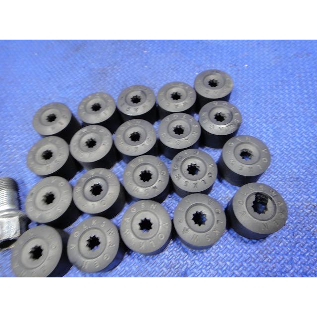 VW ザ ビートル 16CBZ 等 純正 ホイール ボルト キャップ付き x20本 1台分  [0928] |  | 03