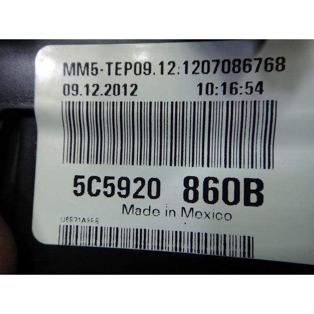 VW ザ ビートル 16CBZ 等  スピード メーター  品番 5C5920860 B  [0928] |  | 05