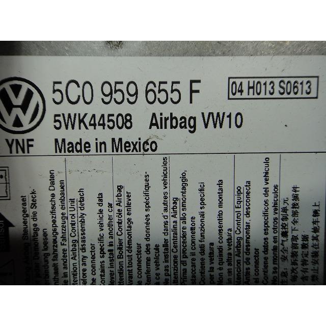 VW ザ ビートル 16CBZ 等 エアバック コンピューター  品番 5C0959655 F  [0928] |  | 01