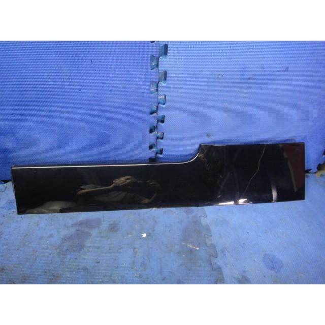 三菱 デリカ D5 CV5W 等　左 リア スライド レール カバー　 黒/X24A75  [1012] | 