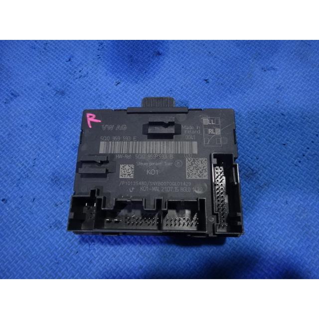 ワーゲン ゴルフ 7 AUCPT AUCJZ 等  右 フロント ドア コントロールユニット 品番 5Q0959593 [1074] | 