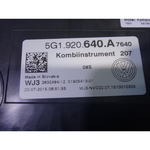 ワーゲン ゴルフ 7 AUCPT AUCJZ 等  スピード メーター  走行 47,858Km 品番 5G1920640  [1074] |  | 04