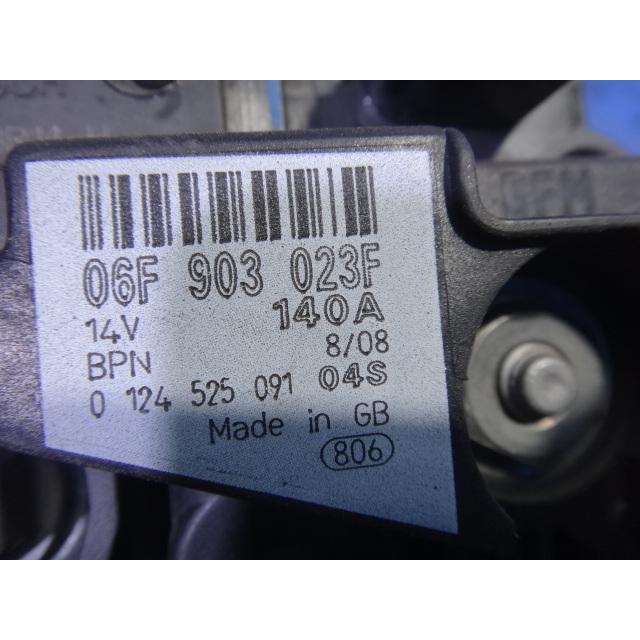 アウディ TT 8J 系 等  純正 オルタネーター  品番 06F903023 F [1293] |  | 03