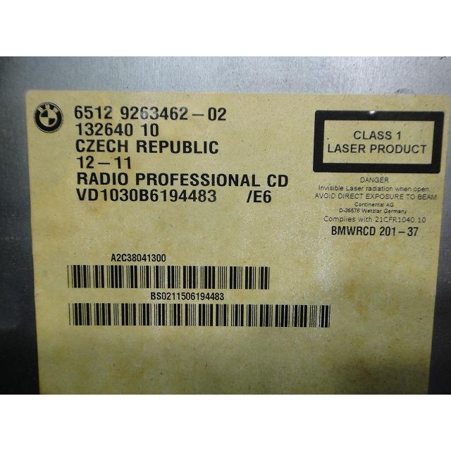 BMW X1 E84 VL18 等 純正 CD デッキ オーディオ  品番 9263462  [1424] |  | 03