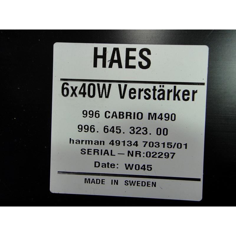 ポルシェ カレラ 911 996   アンプ  品番 99664532300 【1758】 |  | 01