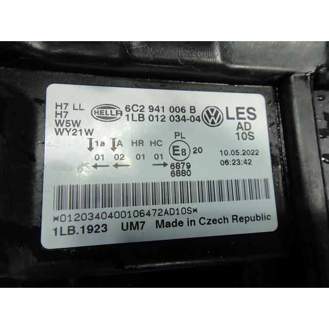 2017y VW ポロ  6R 系 等 後期  ヘッドライト 左右 ハロゲン 品番 6C2941005 6C2941006B   [2085] |  | 10