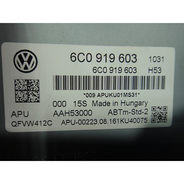 2017y VW ポロ  6R 系 等 モニター ディスプレイ パネル 品番 6C0919603 [2085] |  | 04