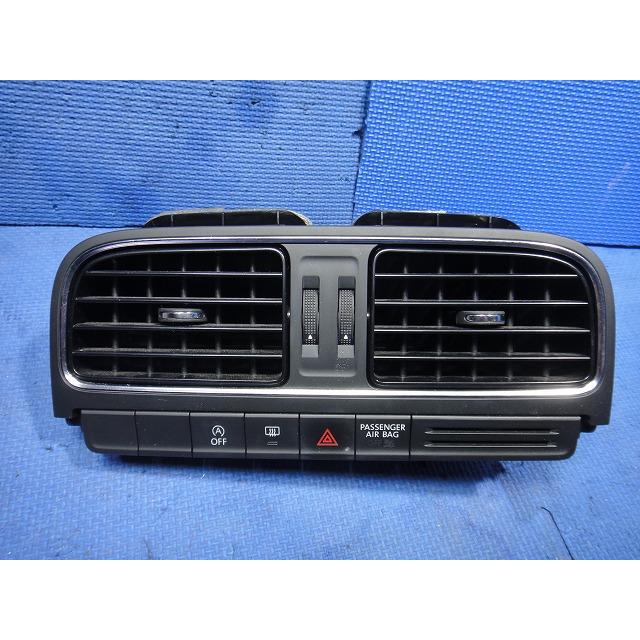 2017y VW ポロ  6R 系 等  エアコン 吹出口 中央 左右 ルーバー ハザード スイッチ  [2085] | 