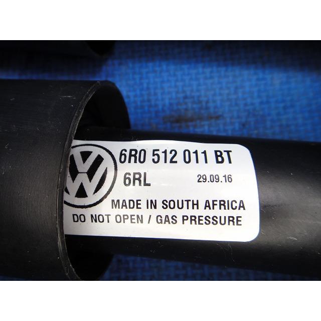 2017y VW ポロ  6R 系 等 純正 リア ショック 左右 走:37,100Km 品番 6R512011BT  6R0513025AH [2085] |  | 03