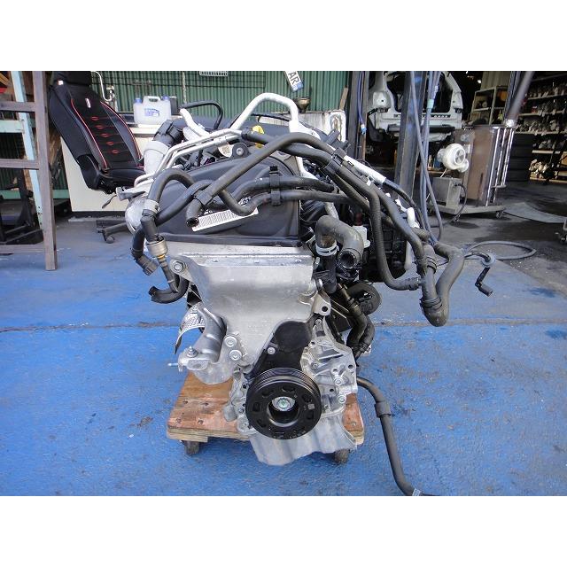 2017y VW ポロ 6RCJZ エンジン 本体 & ミッション オートマ  RRM タービン付き  走行: 37,100Km   [2085] | 