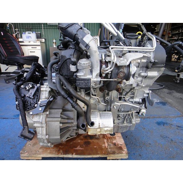 2017y VW ポロ 6RCJZ エンジン 本体 & ミッション オートマ  RRM タービン付き  走行: 37,100Km   [2085] |  | 01