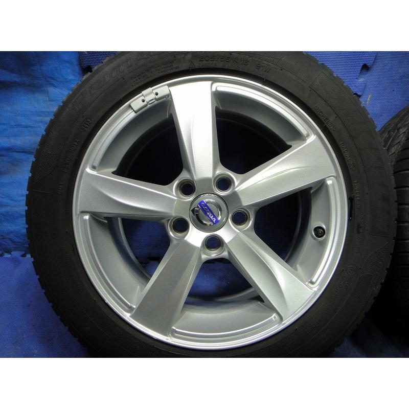 Volvo ボルボ V40 MB4164T 等 純正 16インチ アルミ ホイール タイヤ ホイル 205/55/16  [2110] |  | 09