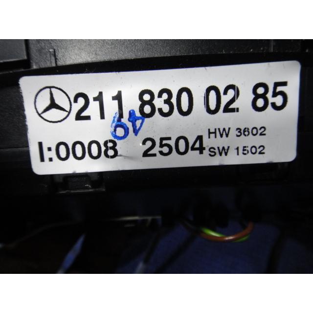 メルセデス ベンツ W211 E320 E240 等 リア エアコン スイッチ　品番 2118300285　  [2139] |  | 01