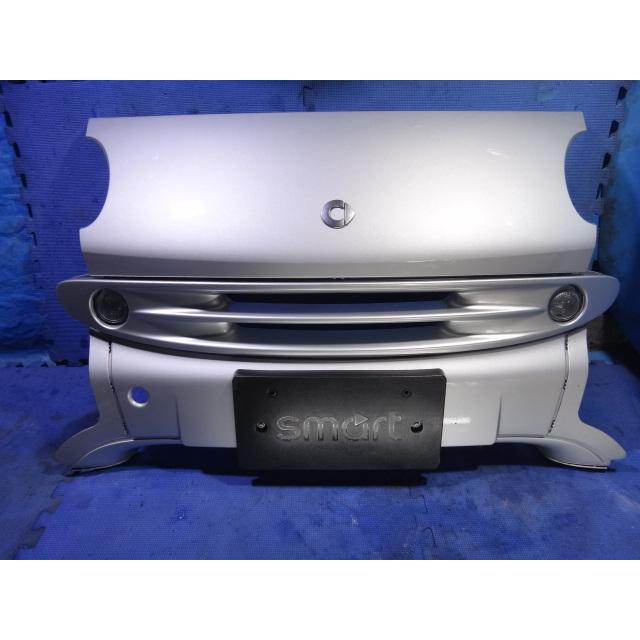 スマート フォーツー 450332 450 系 等  ボンネット フロント フード パネル フォグ付き  EB2 / EAD シルバー  [2147] | 