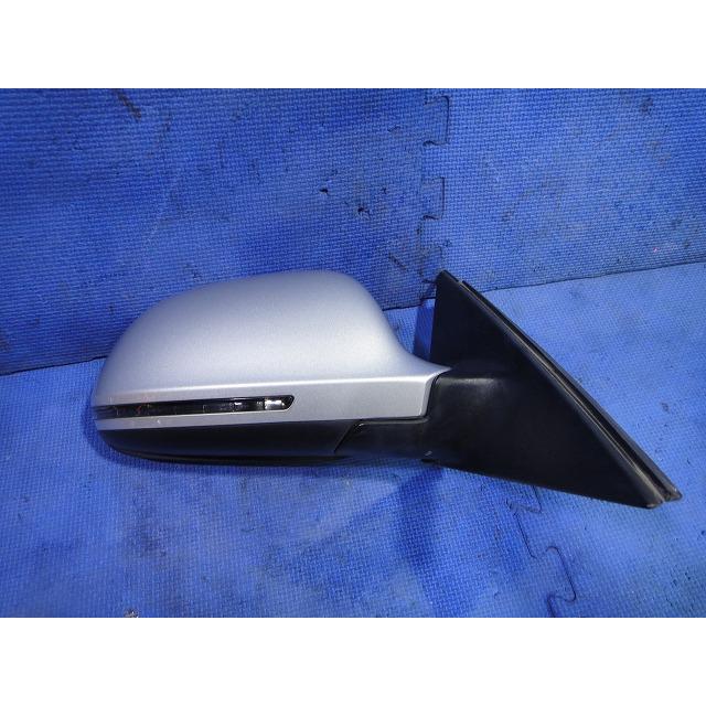 アウディ A4 8K系  B8 等 右 ドアミラー  LX7W/アイス シルバー  [2265] | 