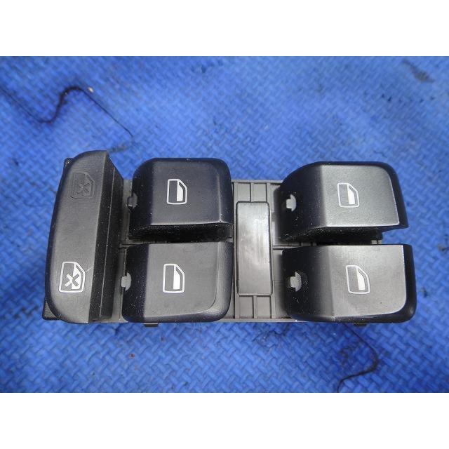 アウディ A4 8K系  B8 等 フロント 運転席 パワーウィンドウ スイッチ  品番 8K0959851  [2265] | 