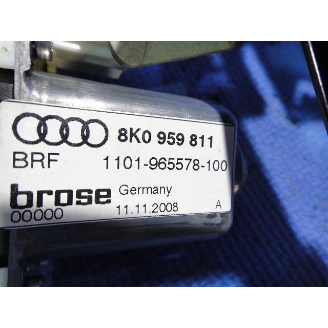 アウディ A4 8K系  B8 等 左 リア パワーウィンドウ レギュレーター  品番 8K0839461 A   [2265] |  | 02