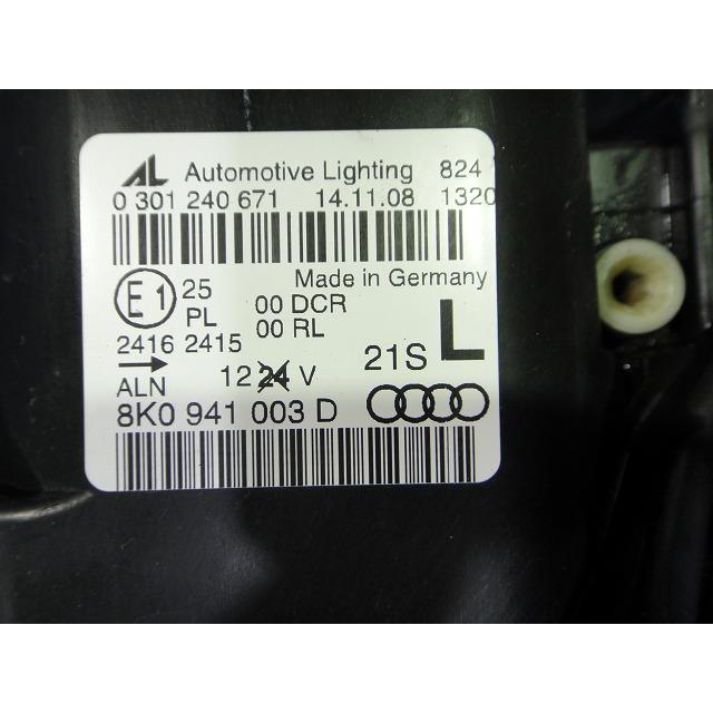 アウディ A4 8K系  B8 等 純正 キセノン HID ヘッドライト 左右 バラスト付き  8K0941003 D   [2265] |  | 10