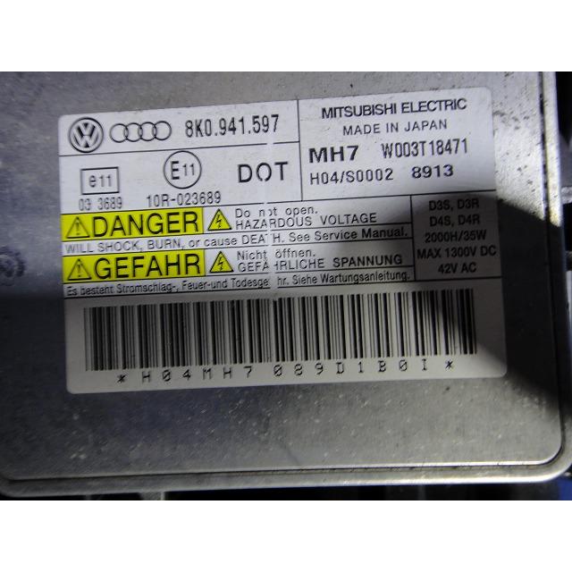 アウディ A4 8K系  B8 等 純正 キセノン HID ヘッドライト 左右 バラスト付き  8K0941003 D   [2265] |  | 08