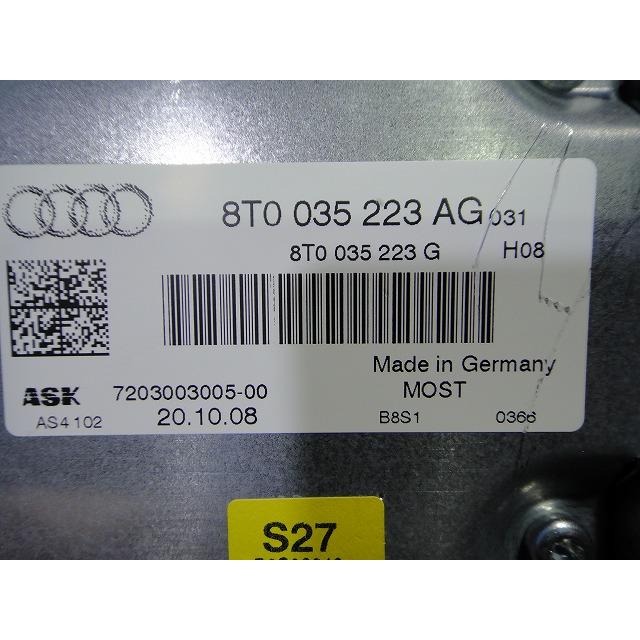 アウディ A4 8K系  B8 等 純正 アンプ  品番 8T0035223 AG  [2265] |  | 01