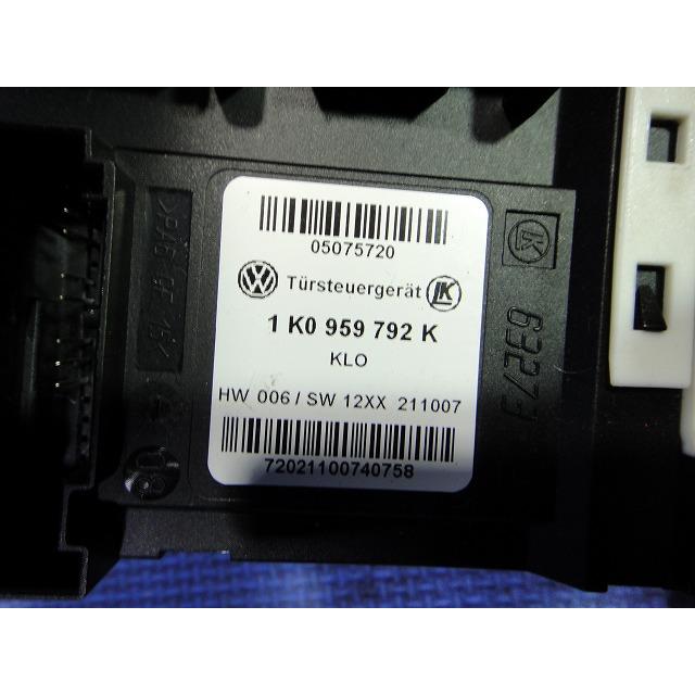 VW ゴルフ 5 1K 系 等 左 フロント パワーウィンドウ レギュレーター  モーター付き   1K0959792 K  [2839] |  | 02