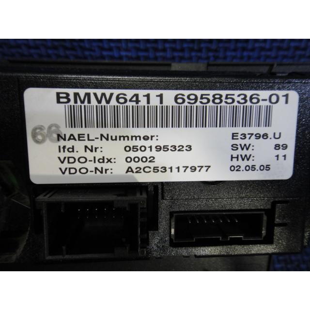 BMW E90 E91 320i 325i 等  オート エアコン 操作 パネル エアコン スイッチ 品番 6958536　 [2998] |  | 01