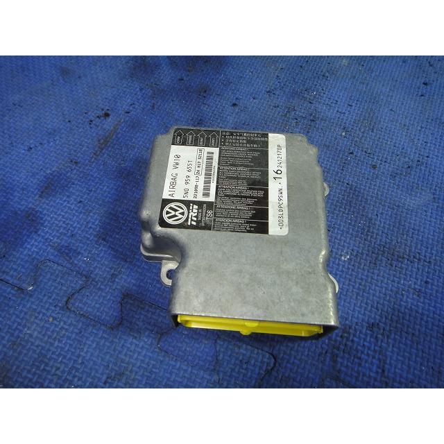 パサート ヴァリアント 3CCAX 等 エアバック コンピューター ユニット 品番 5N0959655 T  [3174] | 