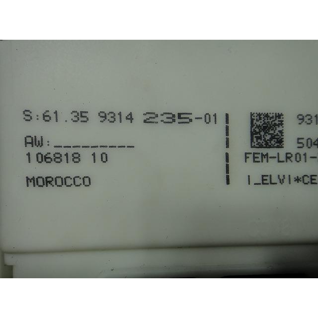 BMW 320i 320d F30 F31 等 FEM コントロール ユニット 品番 61359314235  [3369] |  | 01