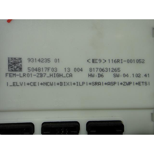 BMW 320i 320d F30 F31 等 FEM コントロール ユニット 品番 61359314235  [3369] |  | 02