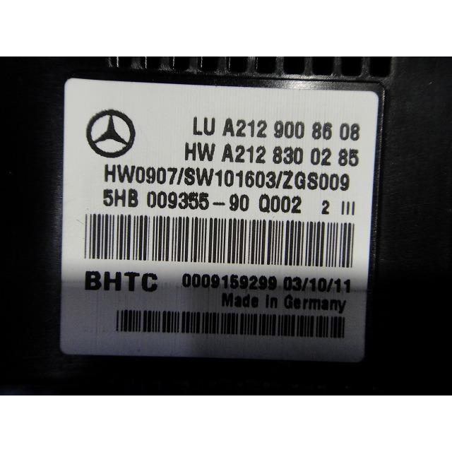 メルセデス ベンツ W212 E300 E350 等 エアコン スイッチ クライメート ユニット 品番 2129008608  [3406] |  | 02