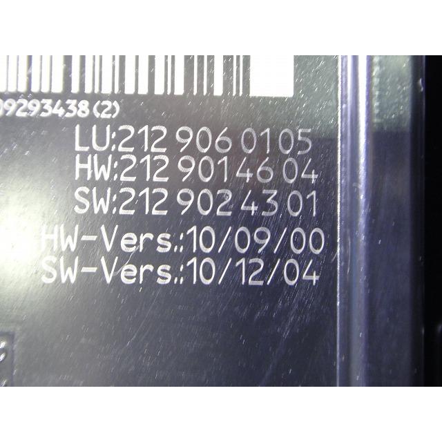 メルセデス ベンツ W212 E300 E350 等 SAM サム コントロール ユニット リレー 5DK009620 2129060105 [3406] |  | 01