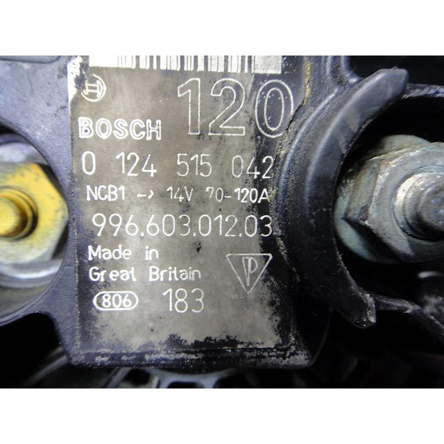 ポルシェ ボクスター 986  純正 オルタネーター  品番 99660301203  0124515042  【3834】 |  | 03