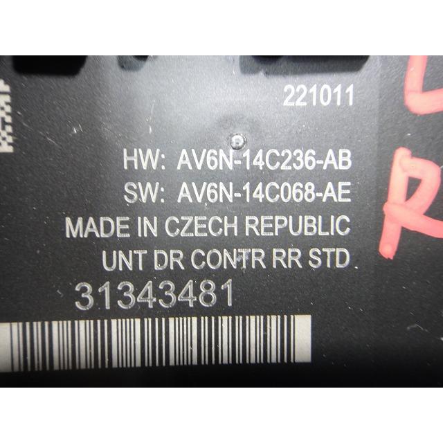 ボルボ V60 FB4164T 等 左 リア ドア ユニット モジュール  品番 31343481  [3915] |  | 01