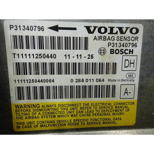 ボルボ V60 FB4164T 等 エアバック コンピューター  品番 31340796  [3915] |  | 01