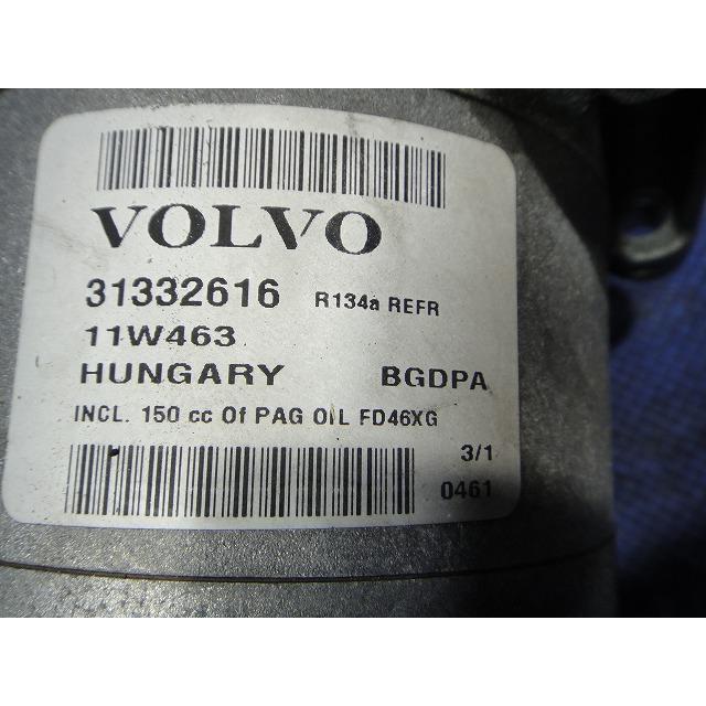 ボルボ V60 FB4164T 等 純正 A/C エアコン コンプレッサー  品番 31332616  [3915] |  | 02